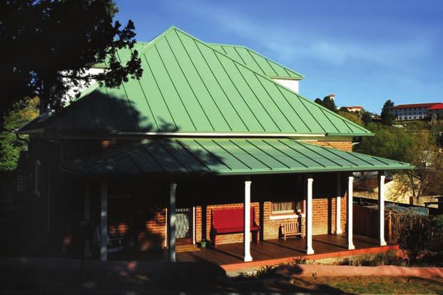 top: The McDaniel home in Silver City s Historic District was originally constructed by Ernest and Minnie Brumback around