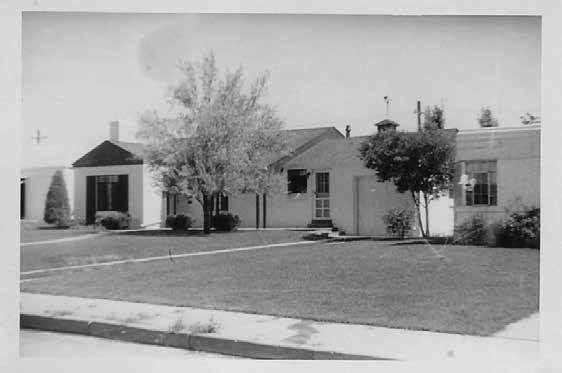 Mayfair History Project continued from page 18 A house on Holly that was built in 1950.