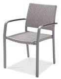 Frame: Warm Grey 70576 AC5761N18RAT Barstool with arms