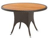Table with Teak Top