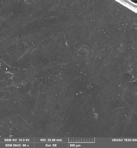 Slika 43. SEM mikrografija površine PCL polimera nakon 6.