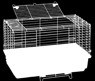 99 PET LODGE RABBIT CAGE For rabbits, guinea pigs, chinchillas, and ferrets.