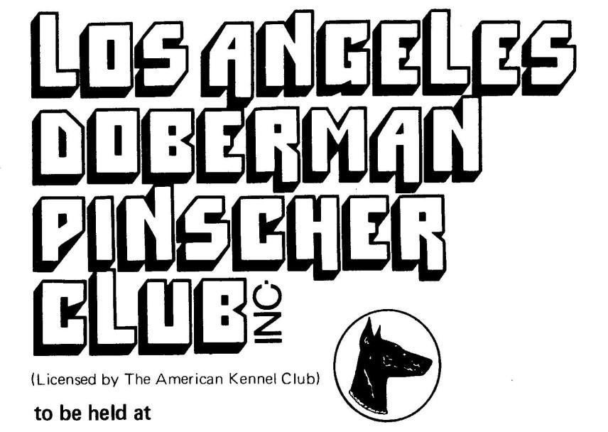 Lea Plaut & Associates, Show Secretary Los Angeles Doberman Pinscher Club