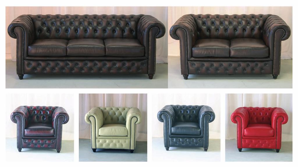 BRIGHTON Material: Full leather 3 seater: W.