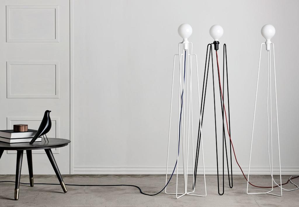 MODEL model is our line of floor lamps marked by clean geometric shapes and their light and simple silhouettes.