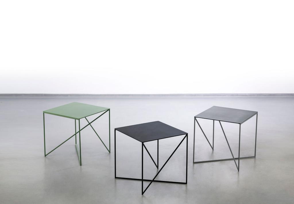dot small Green Black Grey DOT The dot collection consists of two side tables of different dimensions and colours, which can be combined or used separately, depending on any given space.