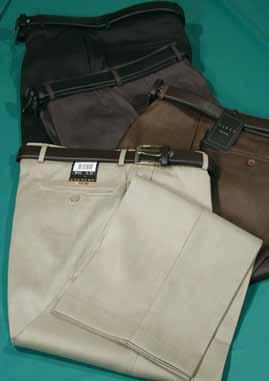 12 CB-801 A and D pack Plain front pants with