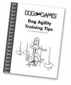 Dog Agility Starter Kit Contents Course obstacles are packaged individually in plastic bags with all parts necessary for assembly. Instructions for setting up each obstacle follow this spread.