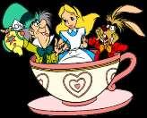 Donations of goods can be received at the Hall between 11am and noon on Saturdays 22 nd and 29 th August, or between 9am and 11am on Fete day 1) PICTURE OF MAD-HATTER'S TEA PARTY - in any medium
