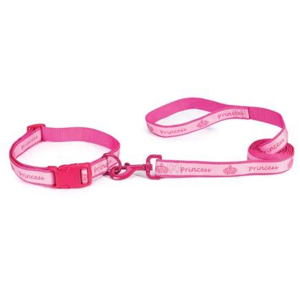 TIP Princess See coordinating apparel on p. 167 Prince New Design! Guardian Gear Two Tone Pawprint Collars, Leads, and Harnesses Give pets a classic look that s paws-itively stylish.