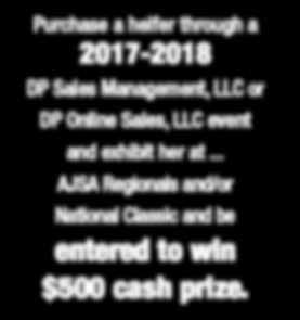 to win $500 cash prize.