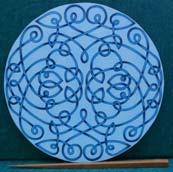 Visual & Tactile Isolation Celtic Art Therapy isolates visual and tactile stimuli, creating a state where visualization is easily introduced.