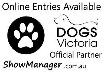THE DOGS VICTORIA ROYAL CANIN SUMMER SPECTACULAR KCC PARK, WESTERNPORT HWY, SKYE FRIDAY 2, SATURDAY 3 & SUNDAY 4 DECEMBER, 2016 Enter online via Show Manager www.showmanager.com.