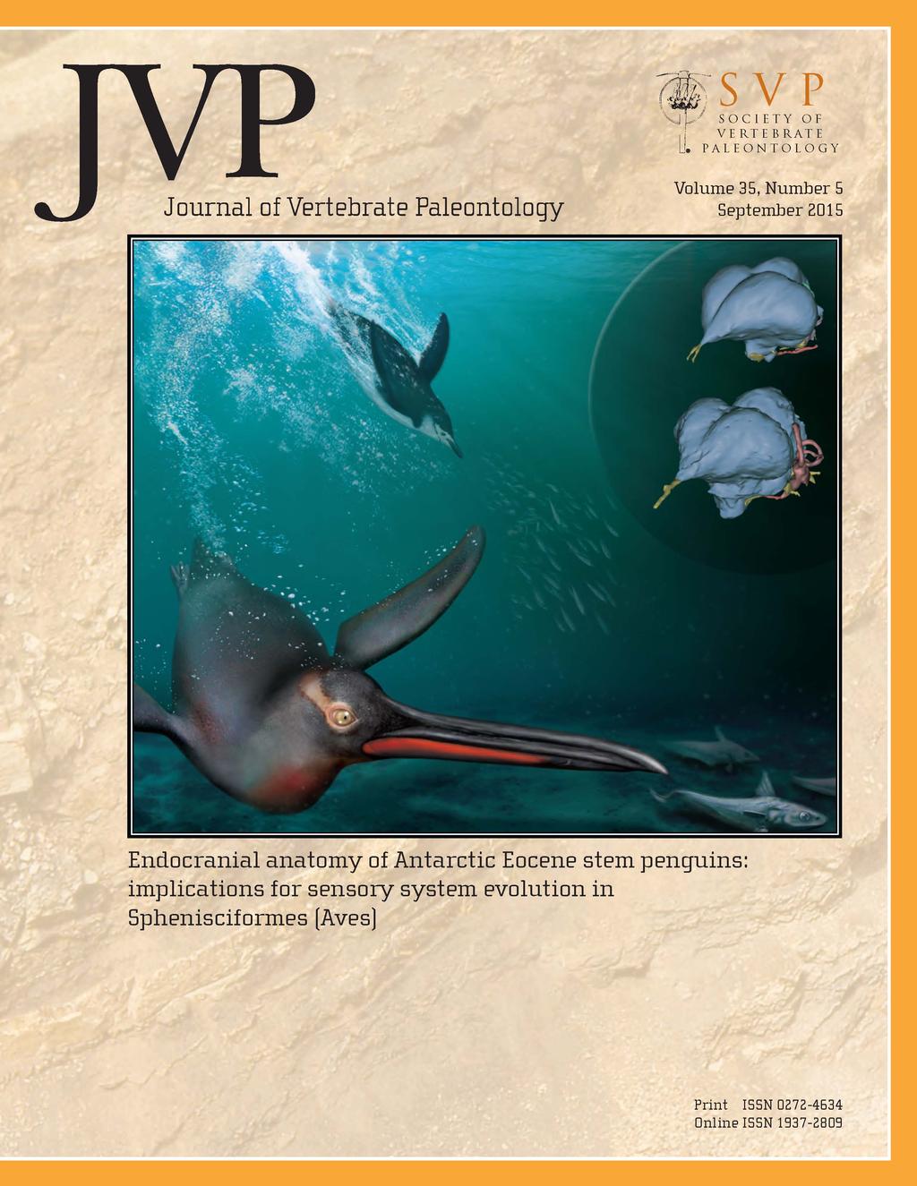 Journal of Vertebrate Paleontology ISSN: 0272-4634 (Print) 1937-2809