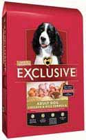 antioxidants Reg. 36.99 Adult Dog Food Mfd. by Exclusively Pet, Inc.