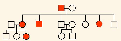 I 1 2 II 1 2 3 4 5 6 7 8 = Sickle Cell Anemia III 1 2 3 4 5 NOTE- carriers are not shown on this pedigree although Sickle Cell Anemia IS A RECESSIVE DISORDER. 15.