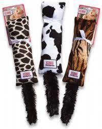 We also recommend (left to right) "Da Bird"; "Cat Dancer" and Kong Kickeroo - all