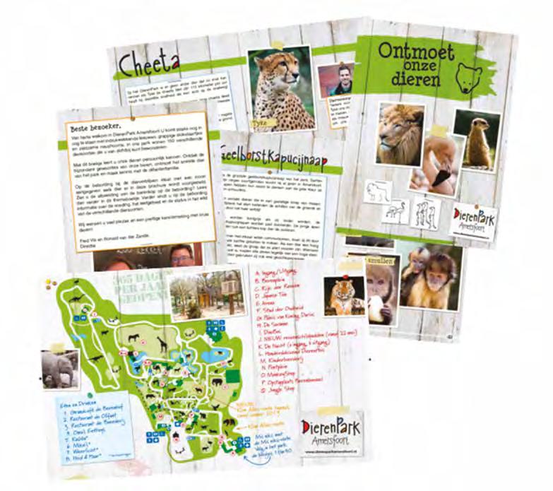 Chapter 5 Visitors & Customer Services IMAGE 32: An example of a zoo guide.