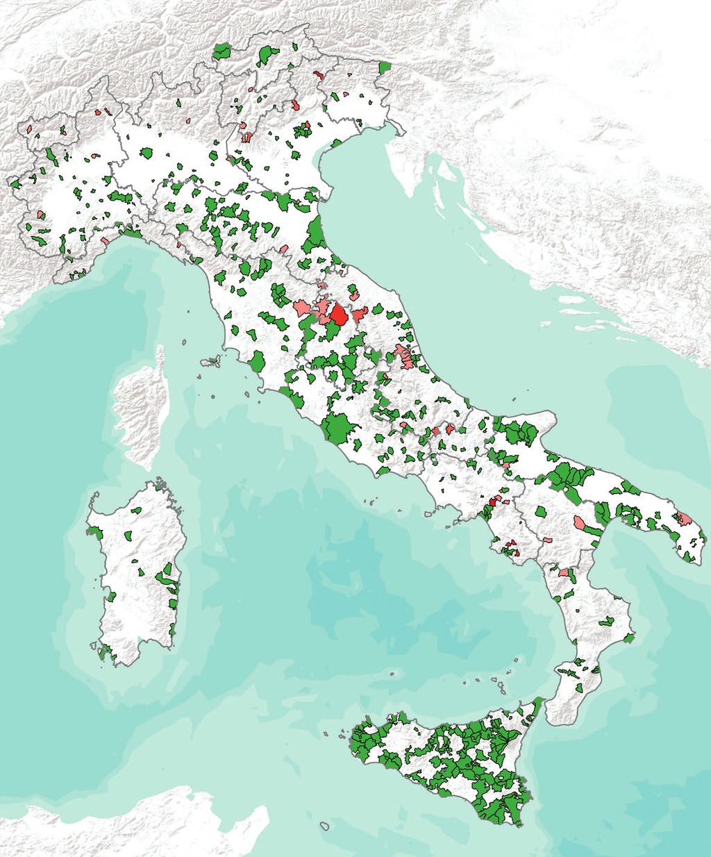 C. obsoletus group in Italy Culicoides dewulfi 1-1 11-5 51-15 151-189 Culicoides chiopterus 1-9 1-1 Figure 4. Abundance and distribution map of C. chiopterus in Italy. Figure 3.