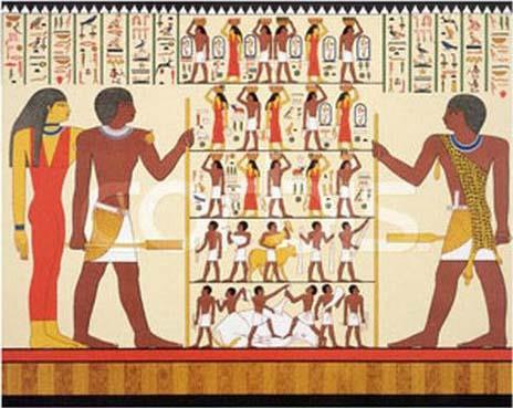 Unit 4: ANCIENT ART Frontalism Every example of Egyptian art from any time period strictly adheres to the same style. There is a code, or a set of rules for producing the artwork.