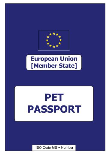 III. Identification requirements Identification document issued by a veterinarian authorised by the competent authority documents