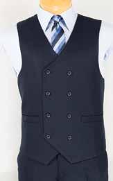 XS-3XL Slim fit double breasted vest