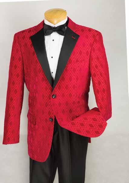 Tuxedo Collection Red Red VINCI
