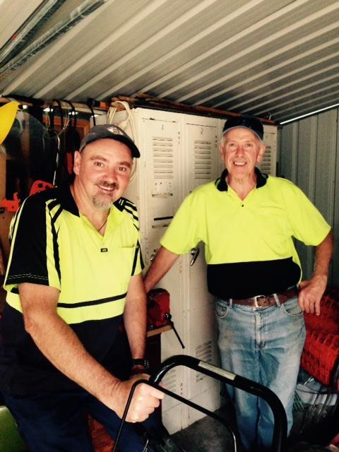 TWO OF OUR AMAZING HOBART VOLUNTEERS Hobart Dogs Home is extremely fortunate to have two great volunteers who carry out a huge range of building and maintenance chores.
