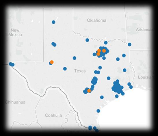 3.2.1 Current landscape of Texas EACs presents opportunity to open additional DAS adoption site serving city of Dallas There are three EAC locations operating in North