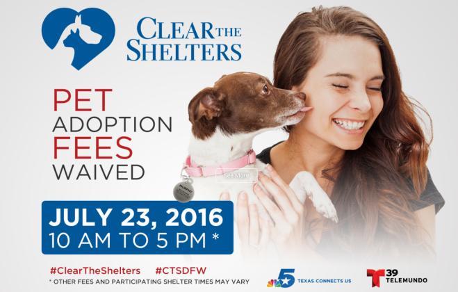 'Clear The Shelter' (CTS) is a coordinated event held once a year to drive animal adoptions CTS has been held each summer since 2014
