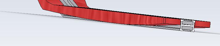 Figure 3 - Basic Parabolic Ski Shape with labels 8.