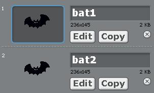 name right away! Edit bat2.