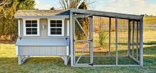 x 12" More Sizes Available 6'x8'x6' Chicken Run with Roof ADVANCED FEATURES Sunrise/Sunset Open/Close Timer