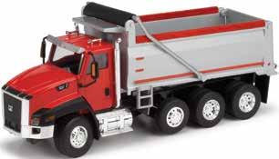 55 x 6.03 x 9.53 cm Cat CT660 Dump Truck Red and Silver Item Number: 55502 7 x 2 3 8 x 2 7 8 in. 17.78 x 6.03 x 7.