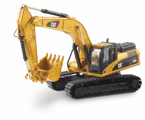 EXCAVATORS Cat 336D L Hydraulic Excavator with Cat S365C Scrap and Demolition Shear Item Number: 55283 10 x 2 1 2 x 3 1 2 in. 25.40 x 6.35 x 8.