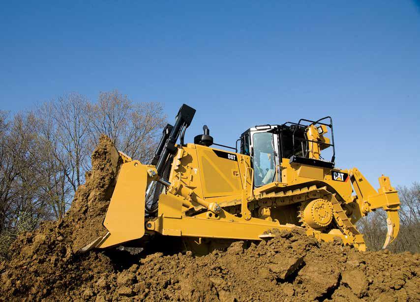 TRACK-TYPE TRACTORS Cat D8 series tractors have a long history of best-in-class versatility, productivity and resale value.