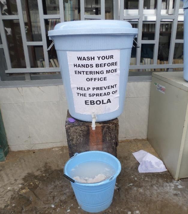 Handwashing Activities in Sierra Leone Handwashing in Ebola and