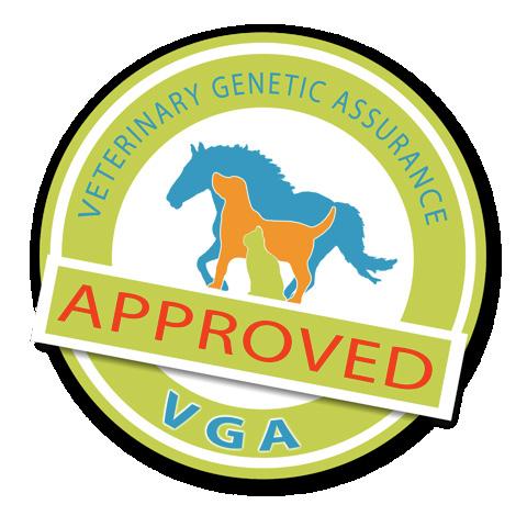 BECOME APART OF THE VETERINARY GENETIC ASSURANCE PROGRAMME The Veterinary Genetic Assurance (VGA) Certification Program integrates veterinarians with genetic testing to provide health and pedigree