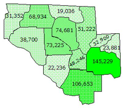 Pastureland Pastureland is widespread throughout Florida s Lower Suwannee Basin area, and is the most common agricultural land use in each county (Fig. 10). Statewide, in 2002, Alachua ranked no.