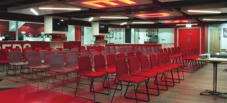 Kenny Dalglish Stand Reds. The Reds is easily accessible, located on the ground floor of the Kenny Dalglish Stand. It is ideal for large events, conferences, exhibitions and dinners.