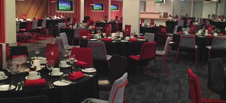 Kenny Dalglish Stand Champions. Adorned with championship achievements this room is ideal for a variety of events.