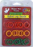 required Spiral Leg Bands - Size 9 24 bands/bag, 12 bags/case UPC# 8-55297-00333-9 Spiral Leg Bands - Size 11 24 bands/bag, 12 bags/case UPC#