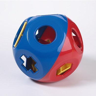 For ages six months and up. Inludes 10 shapes. 1398 Red/Blue/Yellow $35.