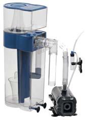 10 4025901124729 Turboflotor Blue 500 Turboflotor Blue 500 Motor driven internal protein skimmer for saltwater aquaria up to 250 litres Two holding systems for individual fixing, adjustable in height.