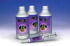 ABZ 12.5% con minerales Broad - spectrum antiparasitic with minerals Oral suspension FORMULA: Albendazole 125 mg, cobalt sulphate 16 mg, zinc carbonate 5.6 mg, sodium selenite 2.8 mg, excipients q.s. ad.