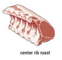 Loin chop: This chop is most often sold bone-in and has a thin covering of fat.