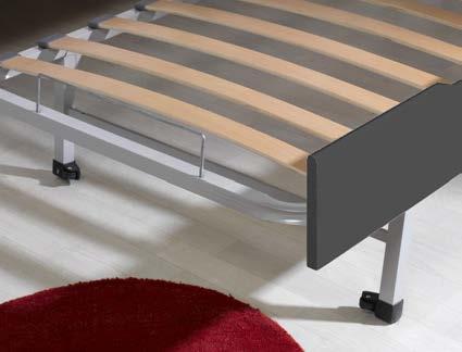 Separates into 2 single beds Mattress dimensions: 90 x 190 cm Lit