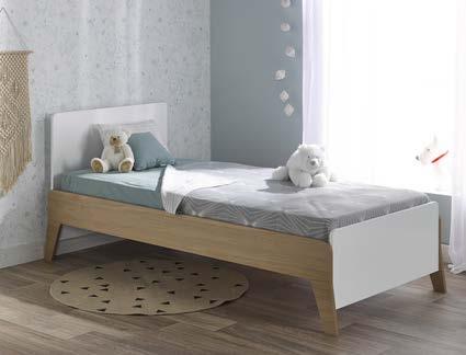 85 cm Child s bed - Bed base sold separately Mattress dimensions: 90 x 190 cm Length 203 - width 94 - height 85