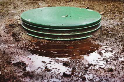 Septic Tanks Septic tanks that are open or unsealed, broken with cracks or spaces between the blocks,