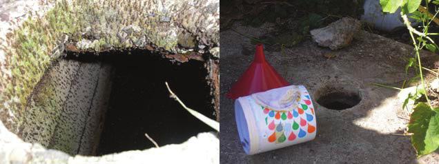 Verify that there are no cracks in the exterior walls of the septic tank and if cracks are found,